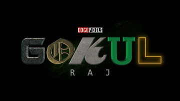 Loki Title animation making | After effects CC | EDGEPIXELS