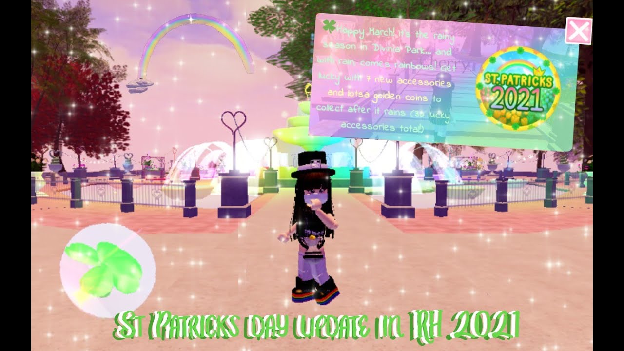 🍀 St Patricks day update in Royale High 2021 🍀 YouTube