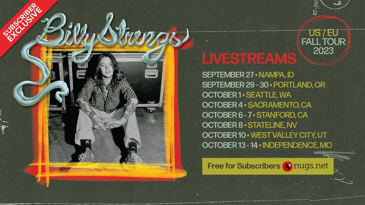Billy Strings 10/6/2023 Stanford, CA