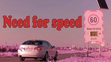 Need for speed - time lapse