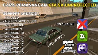 CARA PEMASANGAN GTA SA + AML UNPROTECTED - 100% BERHASIL‼️NO FORCE CLOSE (FC)