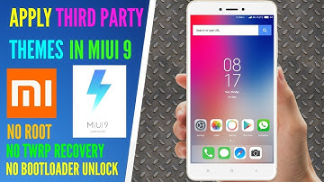 Apply Third Party Themes In MIUI 9 NO ROOT/NO TWRP/BOOTLOADER UNLOCK.
