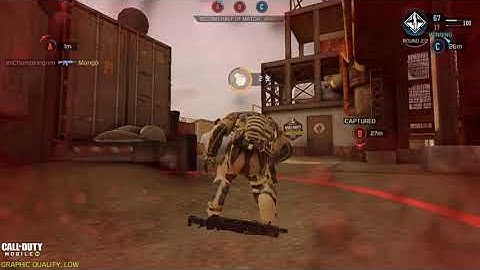 CODM 1v1 domination rust, giving him the hands