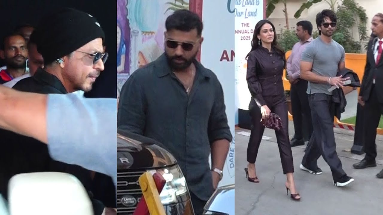 Shah Rukh Khan, Rohit Sharma, Shahid Kapoor, Karan Johar @ Dhirubhai Ambani School Annual Day