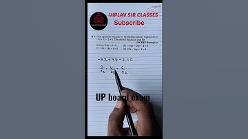 up board maths #maths #shorts #youtubeshorts #pair of linear equations in two variables
