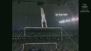Kim Zmeskal 🇺🇸 UB AA 9.900 1992 Olympic Games Details