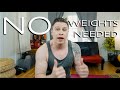 3 bodyweight exercises with no equipment