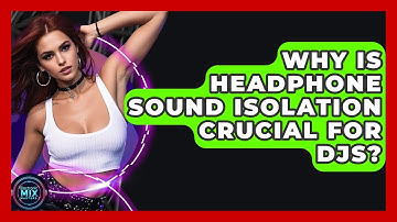 Why Is Headphone Sound Isolation Crucial For DJs? - Electronic Mix Masters