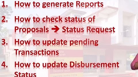 DARPAN PLI - Reports, Status Request | GDS BPM DARPAN Application PLI Section #IndiaPost #DARPANPLI
