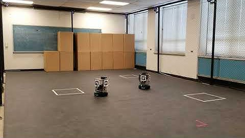 Two vehicle relative localization using ROS and AR Tags