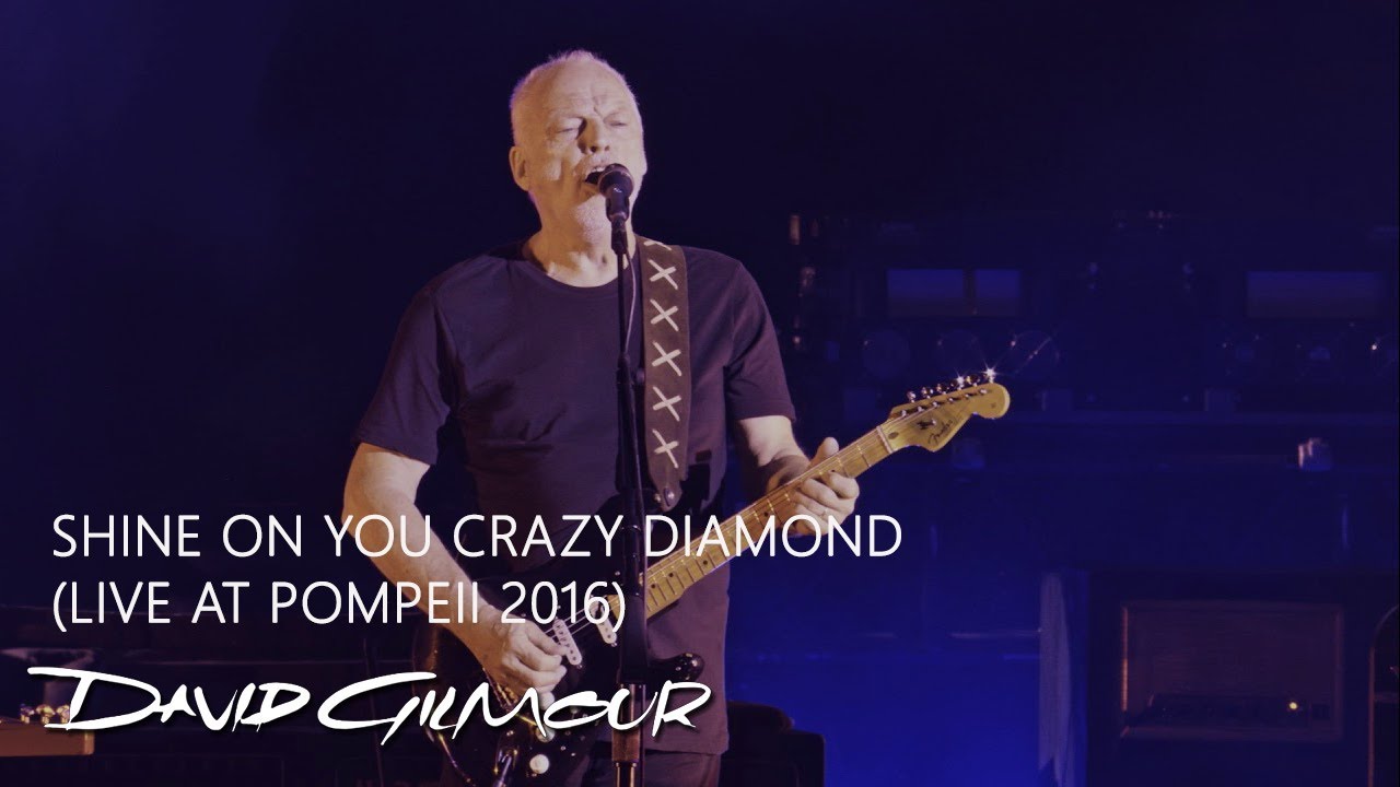 David Gilmour Shine On You Crazy Diamond Live At Pompeii 