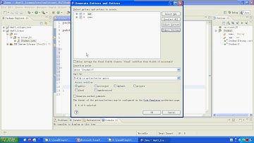 11 13 Java开发工具Eclipse中如何写一个标准学生类及其测试