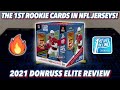 THE 1ST ROOKIE CARDS IN NFL JERSEYS!🔥 | 2021 Panini Donruss Elite Football FOTL Hobby Box Review