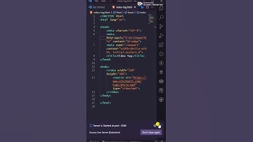 #1 video tag in html | html tutorial