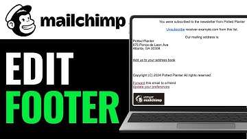 How to Edit Mailchimp Footer 2025 (FULL GUIDE)