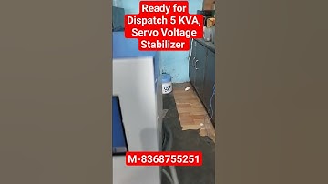 5KVA Servo Voltage Stabilizer (Brand : General Series) #cryptomining #antminers #mining #asicminer