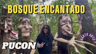 bosque encantado , Pucon , sur de Chile , parque de diversiones ,