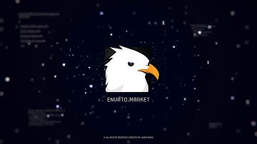 Glitch Logo - Data Hack | After Effects Template | Logo Stings