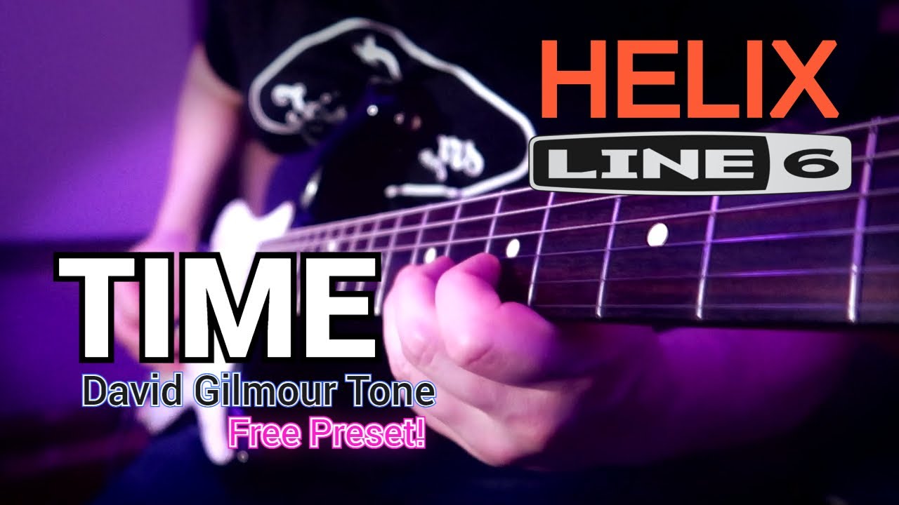 Pink Floyd Time Solo Tone (Line 6 Helix Free Preset) YouTube