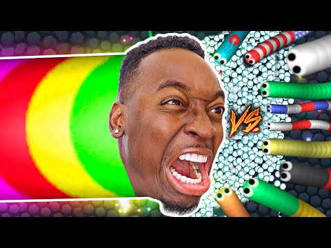 THE PRINCE FAMILY BECAME THE BIGGEST SLITHER.IO SNAKE IN THE WORLD