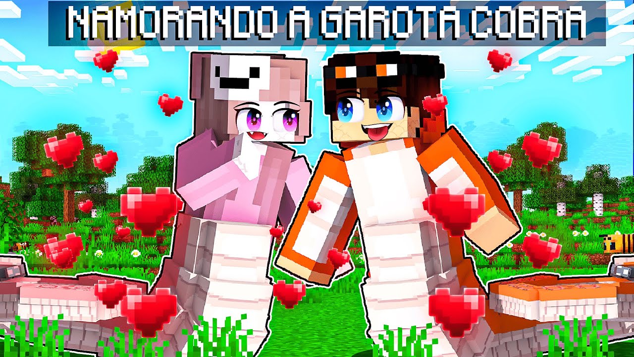 Estou NAMORANDO a GAROTA COBRA no Minecraft!
