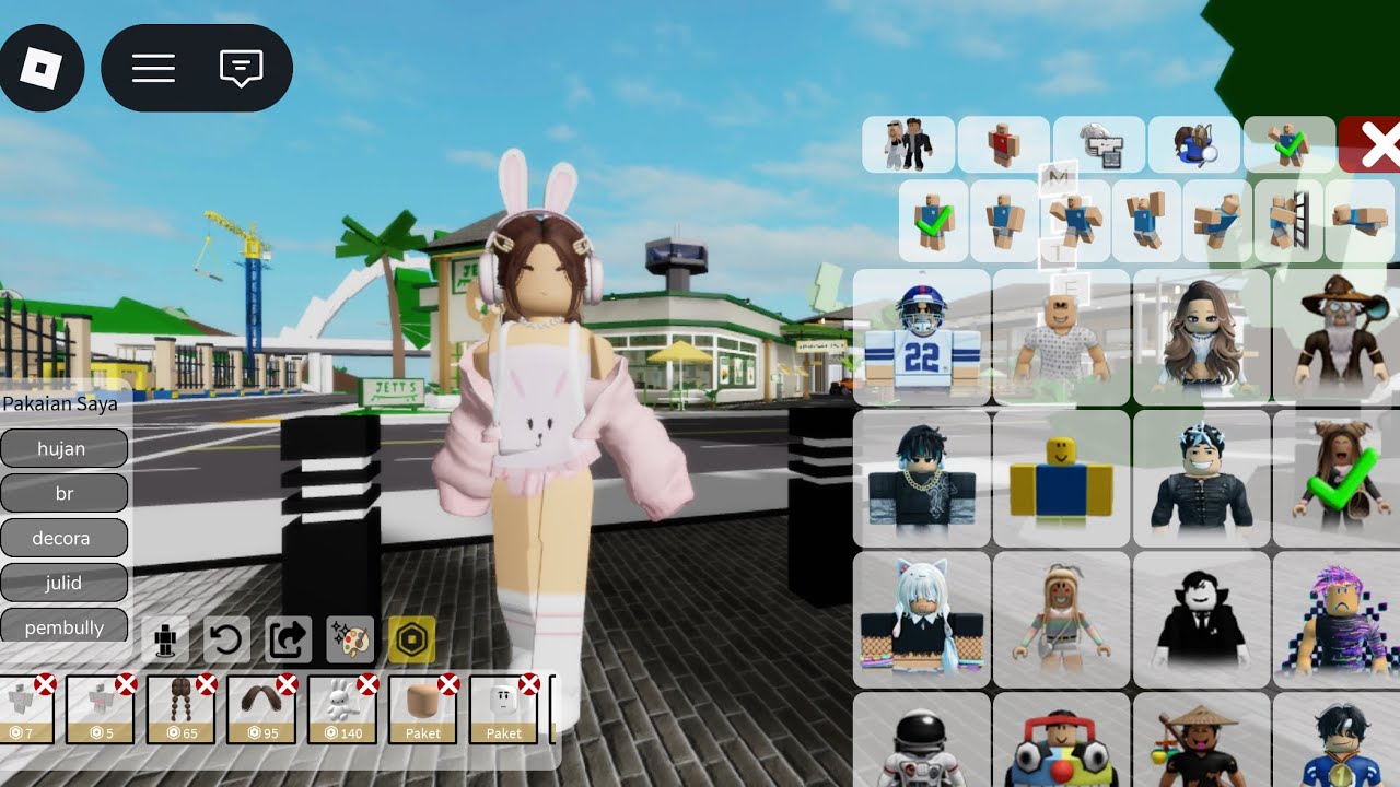 Octora Modinner Cara membuat avatar modinner di Roblox - YouTube