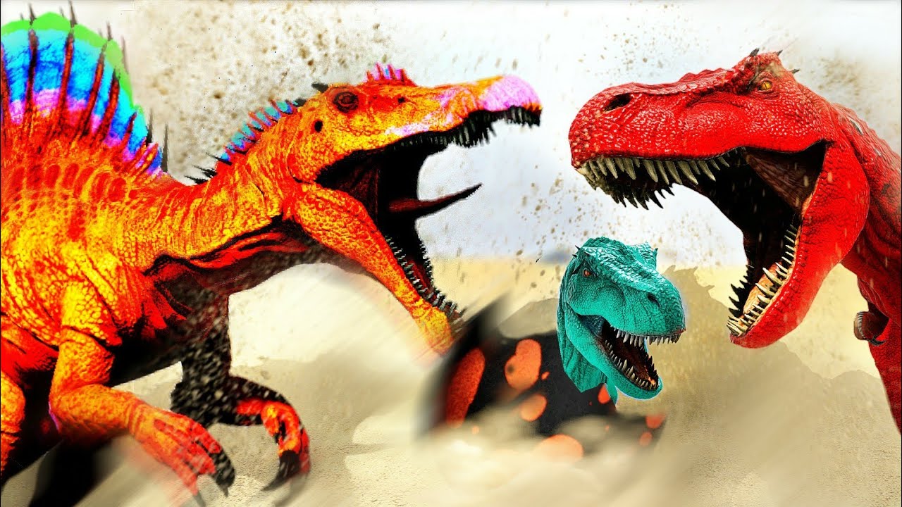 Conjunto De Dinossauro Ou Dino De Desenho Animado Isolado. T Rex Ou T-rex, Tiranossauro  Rex E Estegossauro, Brachiosaurus E Spinosaurus Dino, Saichania De Desenho  Animado E Ícone De Dinossauro Pterodactiloidea. Tema Jurássico