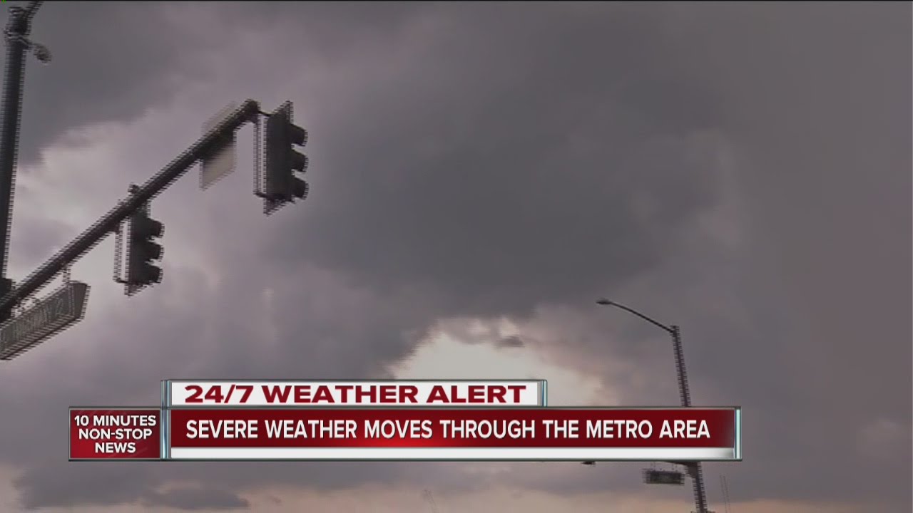 Storm report from Commerce City YouTube