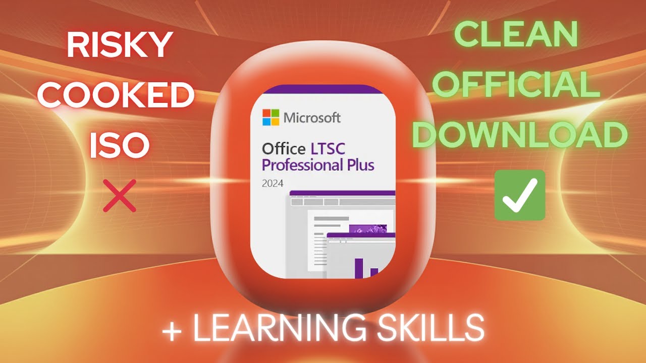 Install Office 2024 LTSC Professional PLUS with Deployment Tool