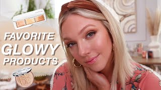 favorite glowy products highlighters complexion face mists