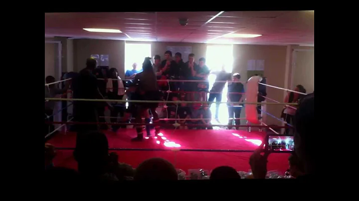 Terry Hodge - First fight at Nemesis Muay Thai