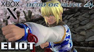 Dead Or Alive 4 Xbox Series X Eliot Gameplay Very Hard - Story & Ending 1080P 60Fps