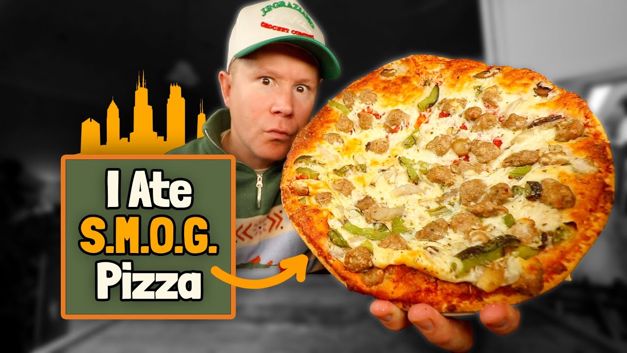 Я съел пиццу S.M.O.G. из Чикаго.