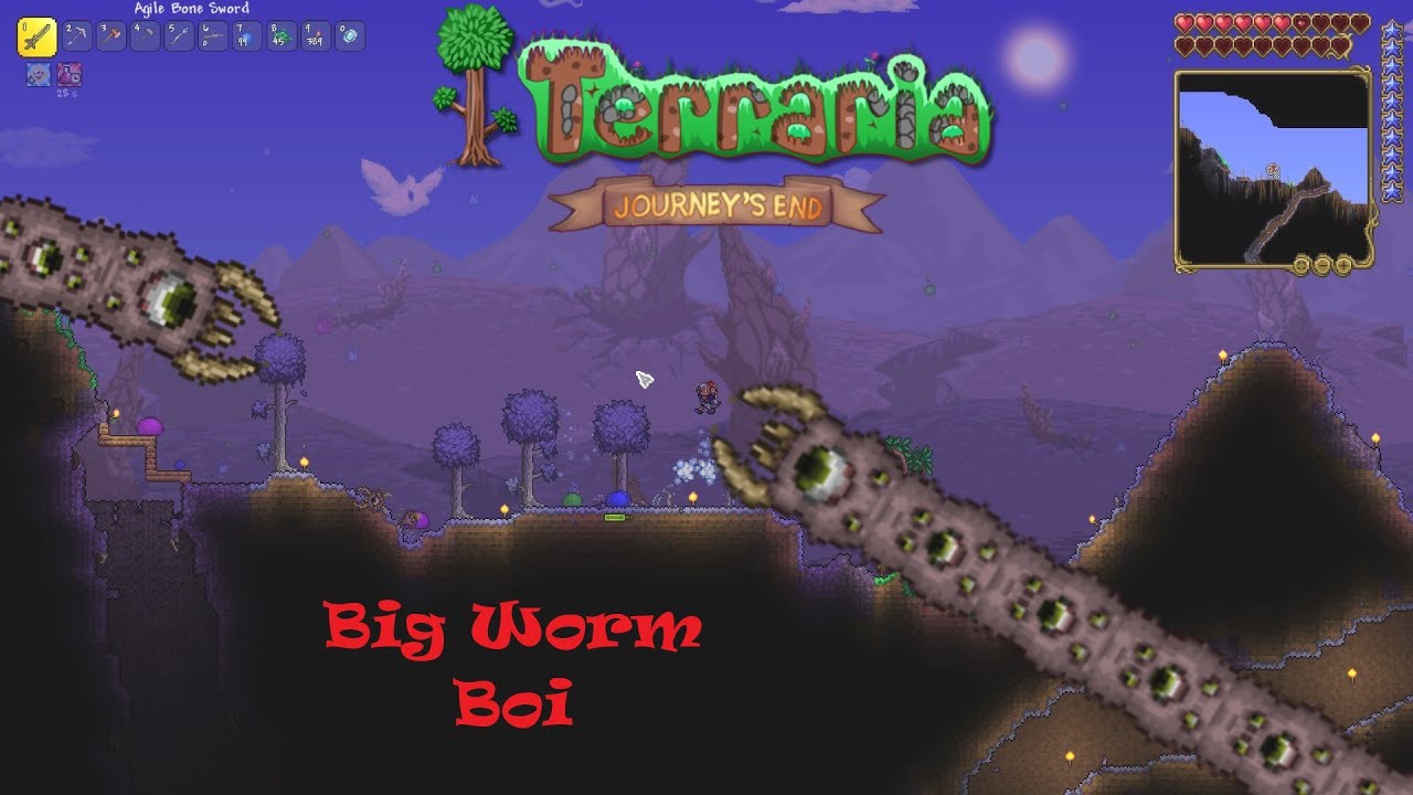 Eater of Worlds l Terraria 1.4 Journey's End [Master Mode ...