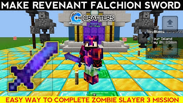 ep92 craftersmc new update | make revenant falchion in craftersmc | make money in craftersmc