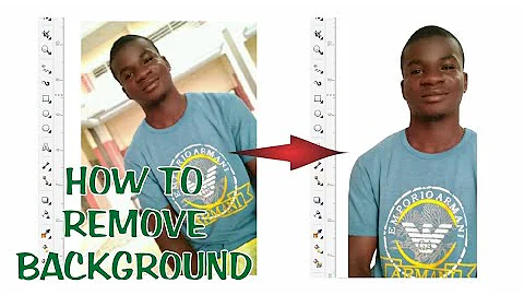 How To Remove Background From Picture in CorelDraw  | CorelDraw Tutorial For Beginners