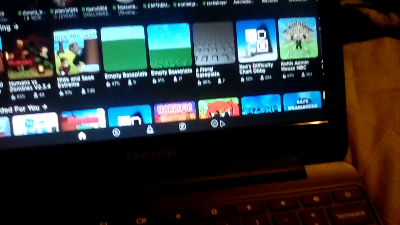 Roblox Chromebook Scrolling Bug with the Trackpad YouTube