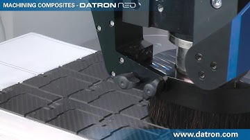 DATRON neo Milling PCB from Composite (CFRP)