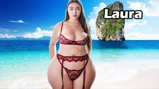 Laura Plus Size Model | Curvy Model  | Wiki Biography  , Age , Facts.