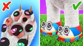 Watch out🤡 Kaufmo Kitten!😺 *Rich VS Poor Cat Gadget Test*