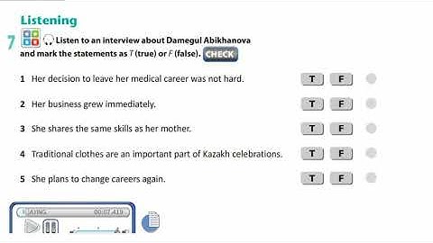 Grade 9 Module 1 Listening