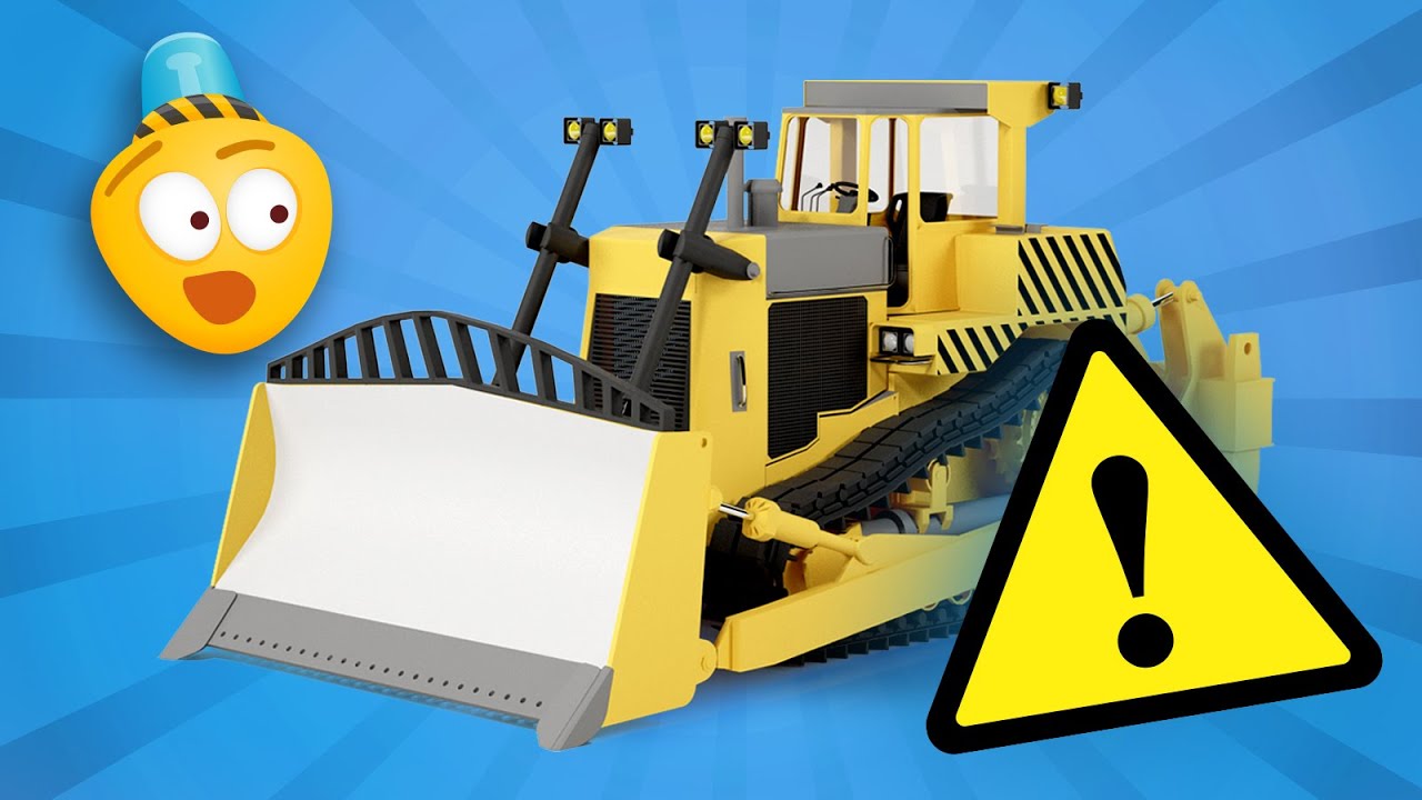Kid S 3d Construction Cartoon Mining Bulldozer I Learning Construction Vehicles For Kids Youtube