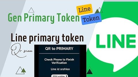 primary token line new tools 2024 | gen prim token | line token prim generator tools