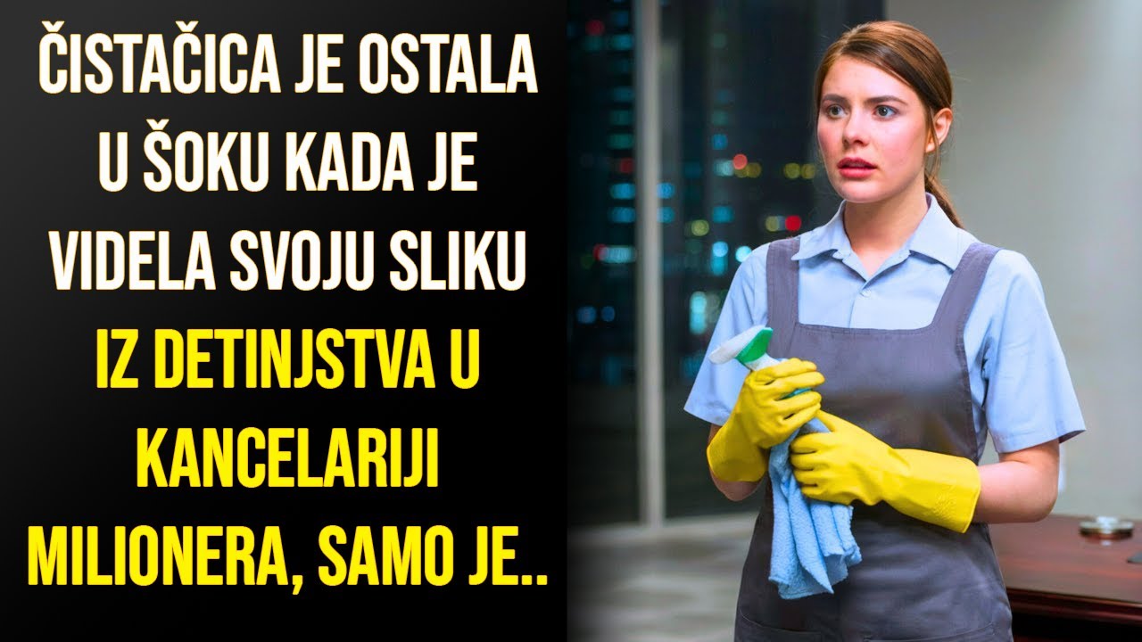 ČISTAČICA JE OSTALA U ŠOKU KADA JE VIDELA SVOJU SLIKU IZ DETINJSTVA U KANCELARIJI MILIONERA, SAMO JE