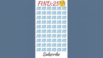 find the odd number #iqtest #puzzle #gkquiz #mathstricks #facts #challenge #shortvideo #viralshort👈🏻