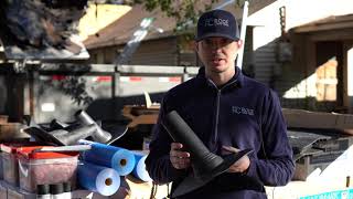 Josh Olsen Project Manager with Roof Crafters Demonstrates How Every New Roof is Installed