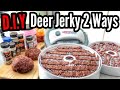 How To Make DEER JERKY Using A NESCO DEHYDRATOR!