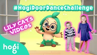 Hogi Door Dance Challenge | Pinkfong Hogi Dance | #hogidoordancechallenge