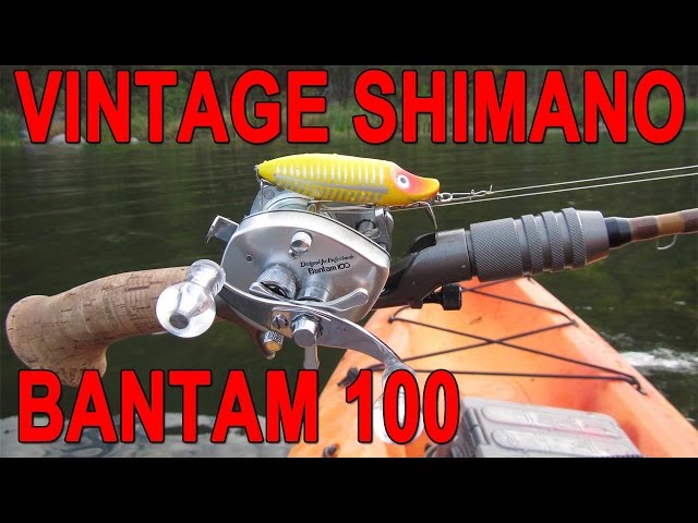 Vintage Shimano Bantam 100 Topwater Bass Fishing in October 