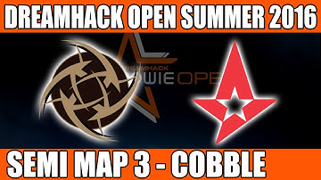NIP vs Astralis | Semi Final Map 3 (Cobblestone) DreamHack Open Summer 2016 (20th June 2016)